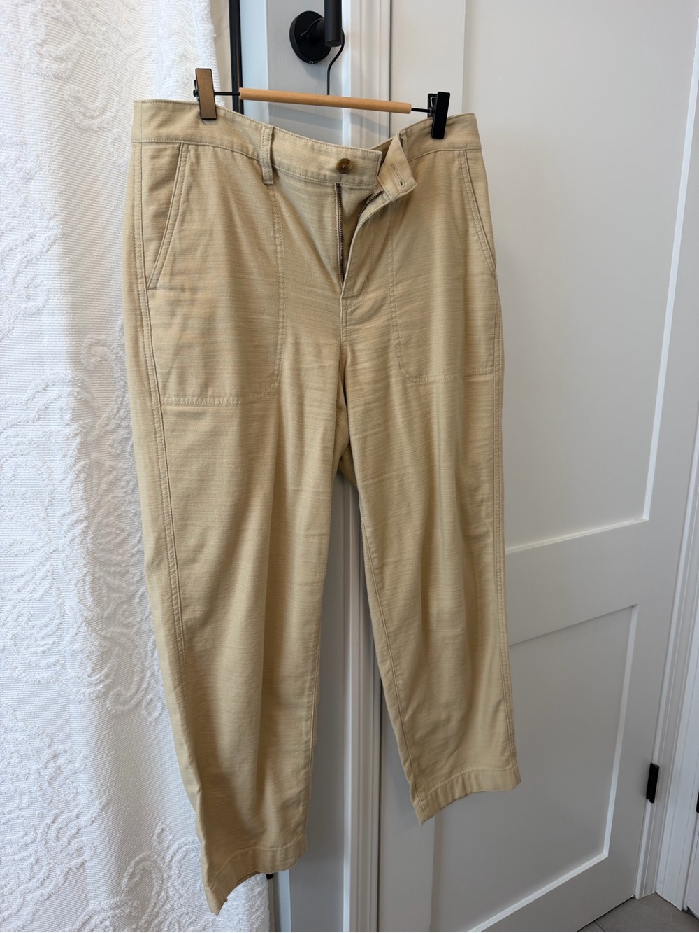 Jcrew Classic Women's Beige Casual Pants